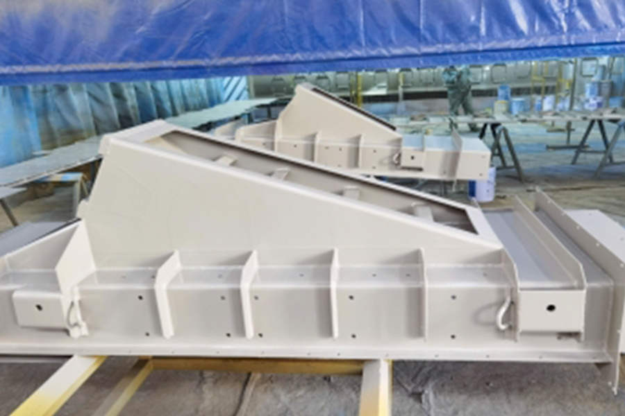Vibration conveying mechanical structure