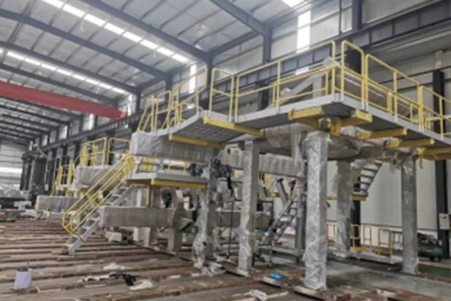 Papermaking equipment structure
